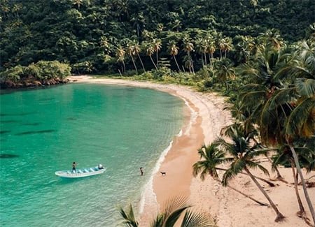 Ermitano Beach Tour in Samana Dominican Republic