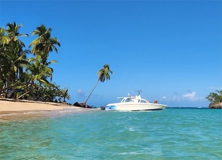 VIP Playa Ermitano Boat Tour in Samana Dominican Republic